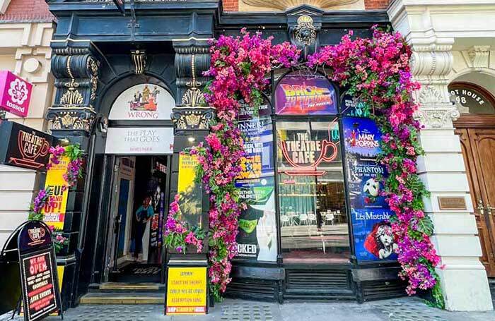 The Theatre Cafe front entrance