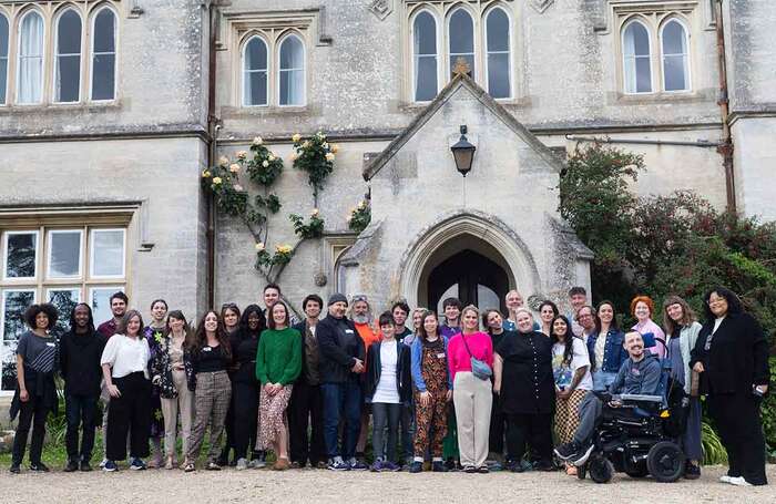 The Another Route lab participants during their first gathering at the Hawkwood Centre for Future Thinking in the Cotswolds. Photo: Jemima Yong