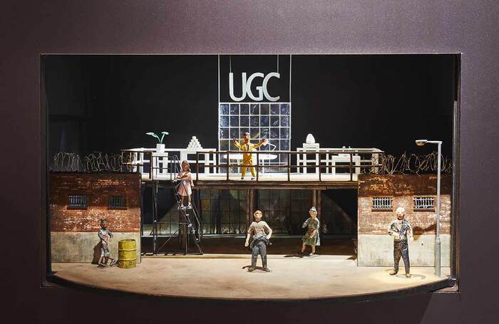 2023 Linbury Prize for Stage Design Exhibition at the National Theatre. Photo: Ian Tillotson