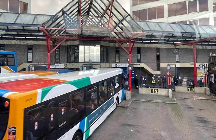 The 2,000-seat theatre will be built on the site of a bus station in Swindon. Photo: Google Maps