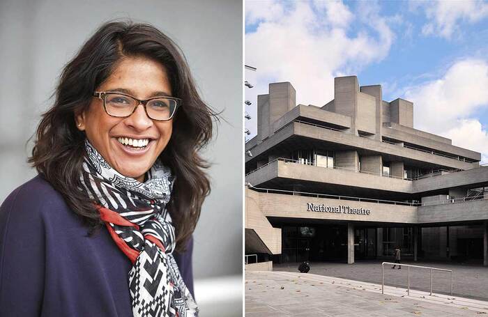 Indhu Rubasingham appointed at the National Theatre. Photo: Mark Douet/Shutterstock