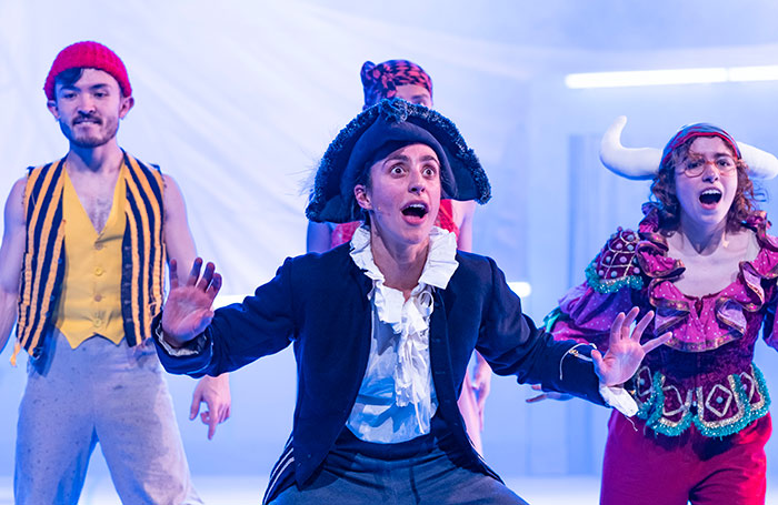A scene from Scotish Dance Theatre's Pirates! at the Place, London. Photo: Henry Curtis
