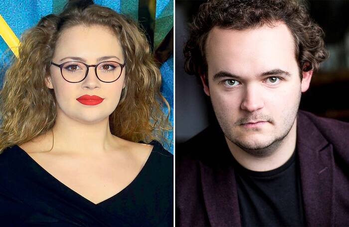 Carrie Hope Fletcher and Joel Montague. Photo: Shutterstock