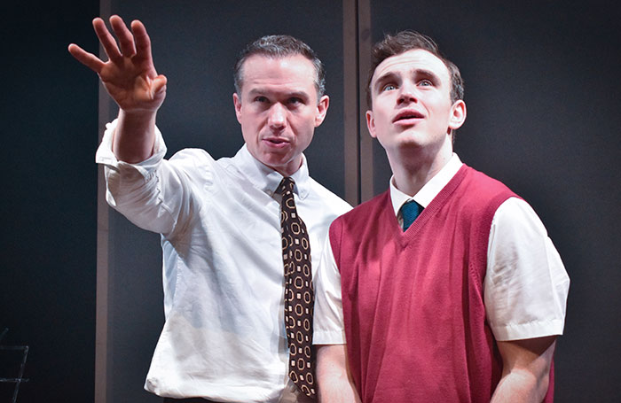 Gary Tushaw and Liam Watson in Turning The Screw at the King's Head Theatre, London. Photo: Polly Hancock