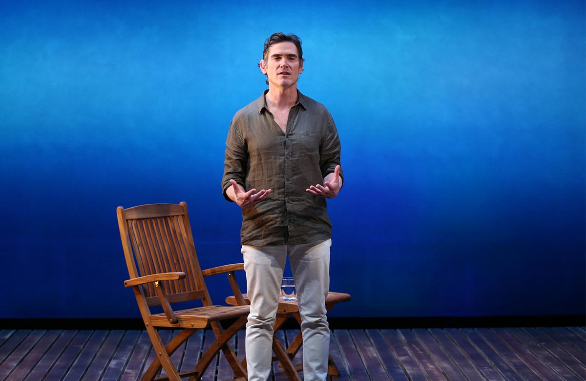 Billy Crudup in Harry Clarke at the Ambassadors Theatre, London. Photo: Carol Rosegg