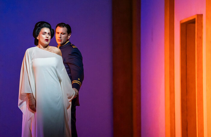 Asmik Grigorian and Joshua Guerrero in Madama Butterfly at Royal Opera House, London. Photo: Tristram Kenton