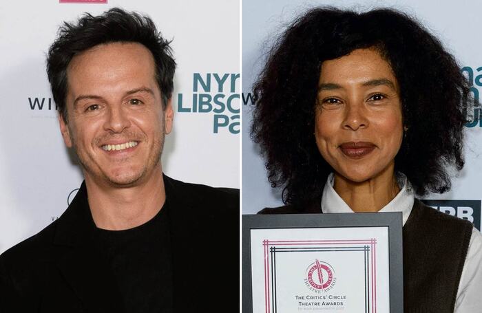 Andrew Scott and Sophie Okonedo at the Critics Theatre Awards 2024 at @Sohoplace, London, on 25th March 2024. Photo: Joanne Davidson