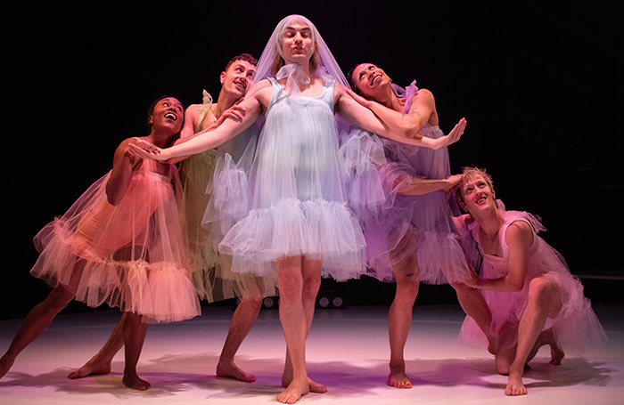 Jack Sears in Giselle: Remix at the Pleasance Theatre, London. Photo: Ali Wright