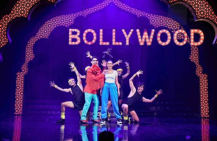 Navin Kundra and Laila Zaidi in Frankie Goes to Bollywood at Watford Palace, Watford. Photo: Rich Lakos