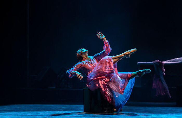 Marge Hendrick in Scottish Ballet's A Streetcar Named Desire at Sadler's Wells, London. Photo: Andy Ross