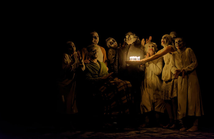 The cast of Compagnie Maguy Marin: May B at Sadler's Wells, London. Photo: Hervé Deroo