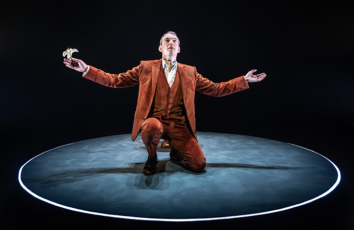 Alastair Whatley in The Importance of Being Oscar at Reading Rep Theatre. Photo: Marc Brenner