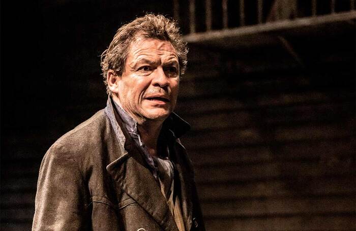 Dominic West in A View from the Bridge at Theatre Royal Haymarket, London. Photo: Johan Persson