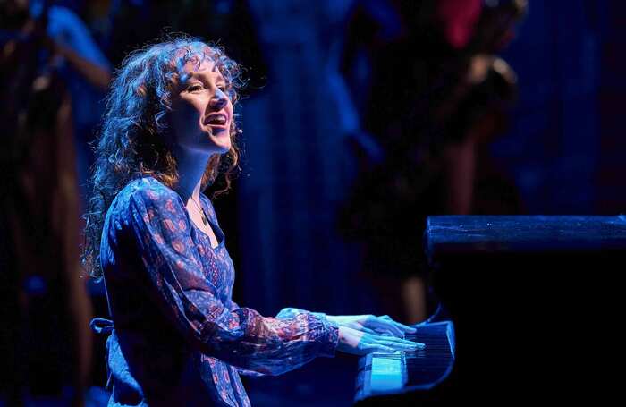 Kirsty Findlay in Beautiful: The Carole King Musical at Pitlochry Festival Theatre. Photo: Fraser Band