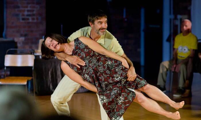 Jo Fong and George Orange in The Rest of Our Lives at Battersea Arts Centre. Photo: Sara Teresa