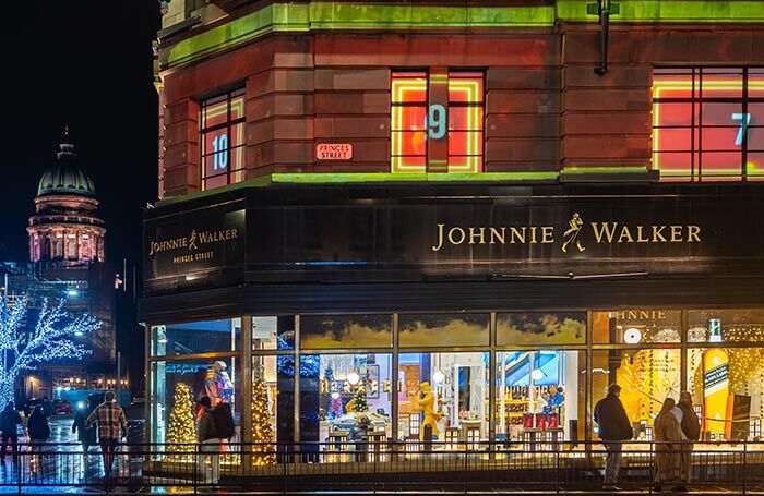 Johnnie Walker Princes Street, where the List Festival Awards will be held. Photo: Shutterstock