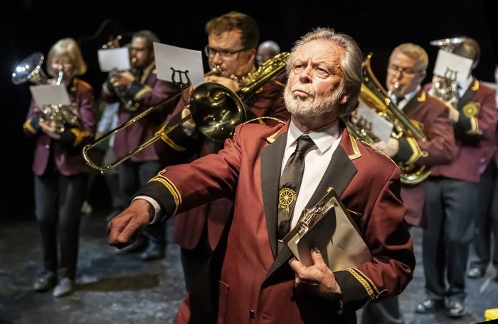 Russell Richardson in Brassed Off at Theatre by the Lake, Keswick. Photo: Pamela Raith