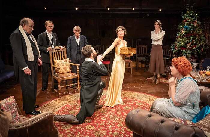Company of She Stoops to Conquer at the Orange Tree Theatre, London (2023). Photo: Marc Brenner