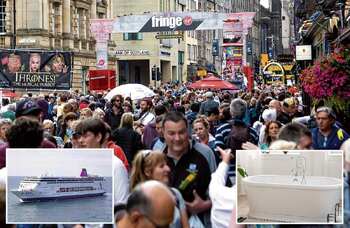 From cruise ships to bath tubs: a taste of what’s in store at EdFringe 2024