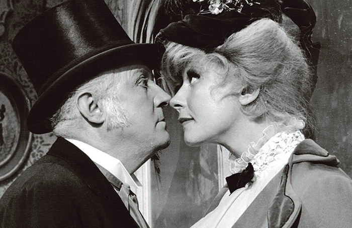 Milo Boulton and Carol Channing in a touring production of Helo, Dolly! in 1966. Photo: Eric Skipsey