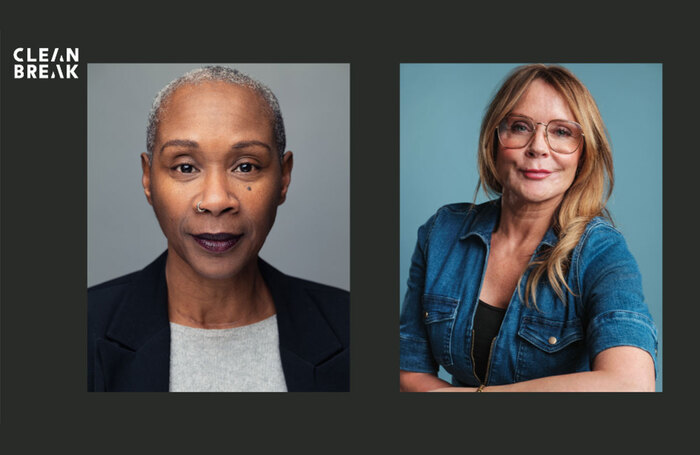 Co-chairs of the board of women's theatre company Clean Break, Josette Bushell-Mingo and Sarah-Jane Dent. Photo: Cam Harle Photography/AKTA Photography