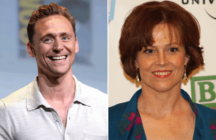 Tom Hiddleston and Sigourney Weaver. Photo: Gaje Skidmore and David Shankbone