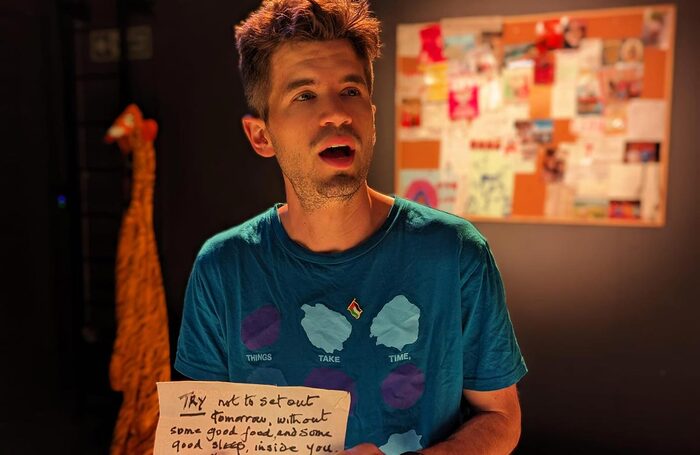 Ivo Graham in Carousel at Assembly George Square, Edinburgh. Photo: Matt Hassall