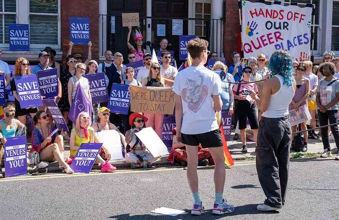 Equity rally at Bethnal Green Working Men's Club. Photo: Jack Witek