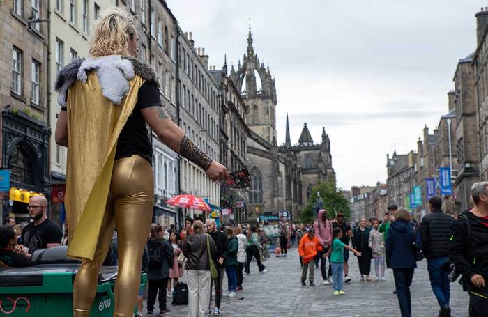 Edinburgh Festival Fringe. Photo: Shutterstock