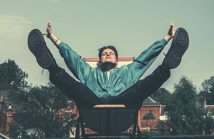 Luke Wright: Joy! at Pleasance Dome, Edinburgh. Photo: Emily Fae