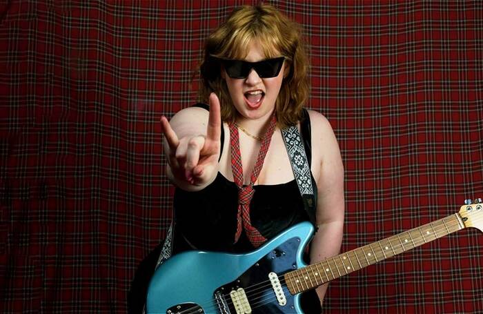 Mhairi McCall in Mary, Queen of Rock! at Assembly George Street, Edinburgh