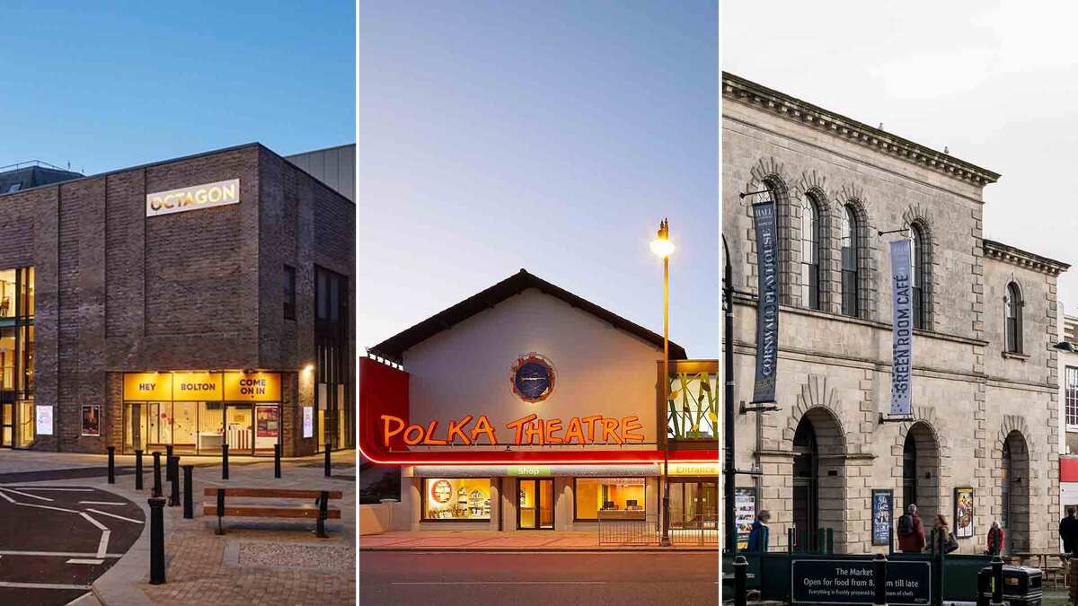 Hall for Cornwall, Polka Theatre and Octagon Theatre Bolton. Photos: Hufton + Crow Julia Canavan/Nathan Chandler