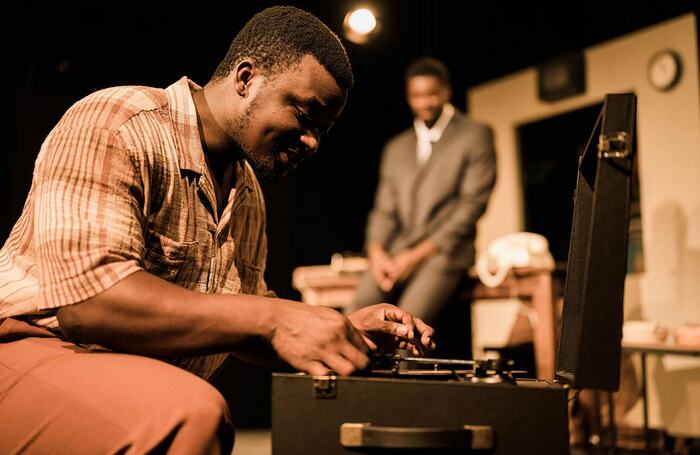 King Boateng and Joshua Roberts-Mensah in Drum at Underbelly Cowgate, Edinburgh