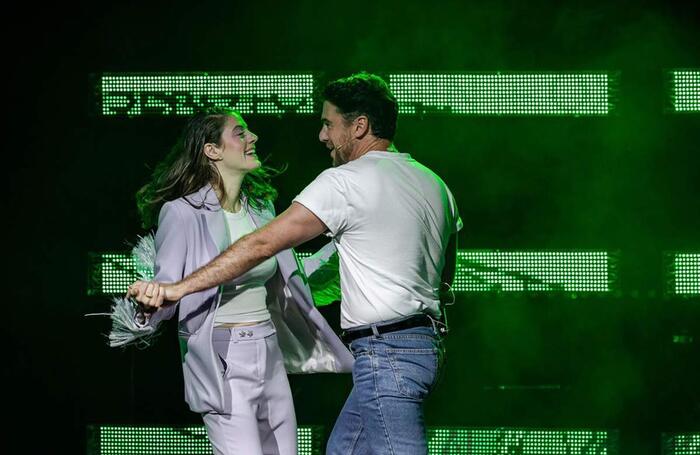 Karin McCracken and Simon Leary in Heartbreak Hotel at Summerhall, Edinburgh. Photo: Andi Crown