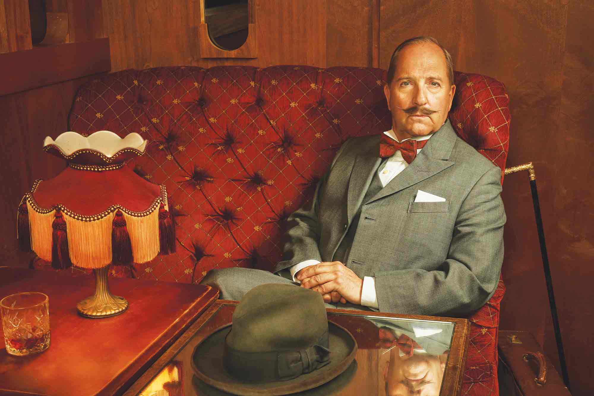 Michael Maloney as Hercule Poirot in Murder on the Orient Express