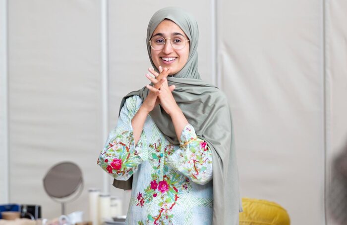 Playwright Suhaiymah Manzoor-Khan says she would not go to see a play if it clashed with Muslim prayer time. Photo: Oluwatosin Daniju