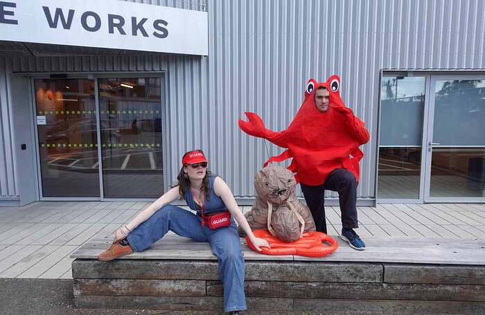 The cast of Thor the Walrus at Zoo Playground, Edinburgh