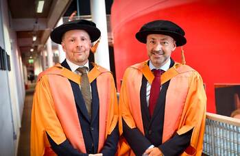 Curve bosses awarded arts doctorates for ‘skill’ in leading venue