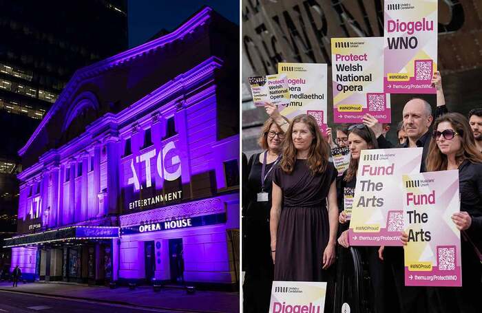 ATG Entertainment is reporting record profits while the Welsh National Opera is fighting for funding. Photos: Phil Tragen; Alistair Heap/PA Media Assignments