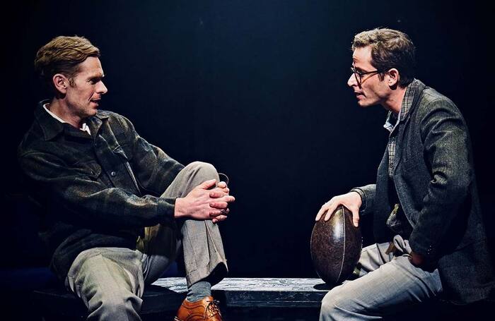 Shaun Evans and Michael Aloni in Here in America at Orange Tree Theatre, London. Photo: Manuel Harlan