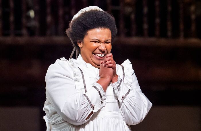 Anne Odeke in Princess Essex at Shakespeare's Globe, London. Photo: Tristram Kenton