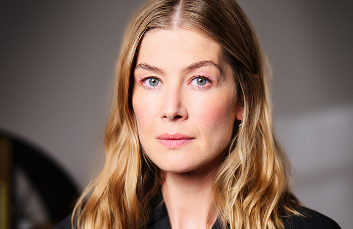 Rosamund Pike as shot by Oliver Kingsley.