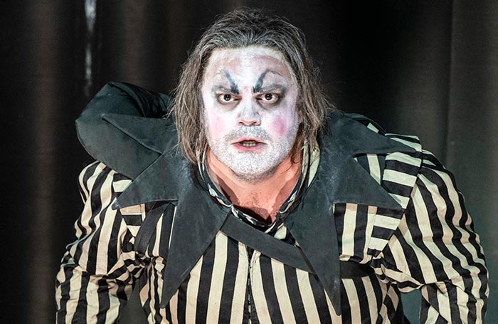 Daniel Luis de Vincente in Rigoletto at Wales Millennium Centre, Cardiff. Photo: Richard Hubert Smith