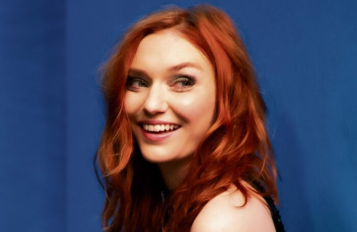 Eleanor Tomlinson, behind the scenes of the Reverberation promotional photo shoot, for Bristol Old Vic. Photo: Jack Sain