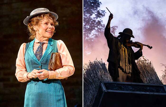 Imelda Staunton in Hello, Dolly! at the London Palladium and Fiddler on the Roof at London's Regent's Park Open Air Theatre. Photos: Manuel Harlan/Marc Brenner