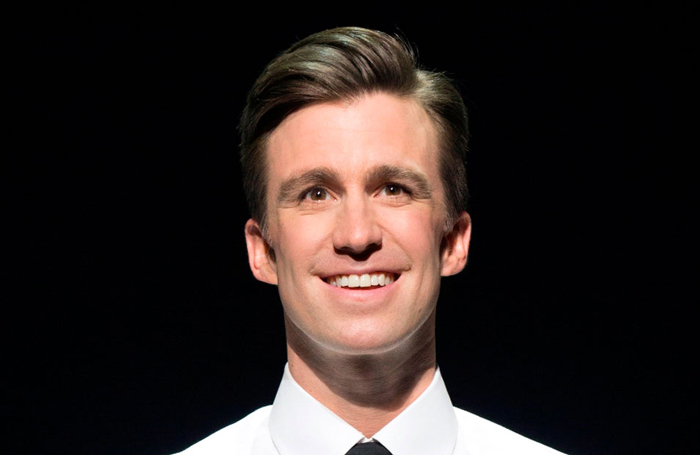 Gavin Creel in The Book of Mormon. Photo: Joan Marcus