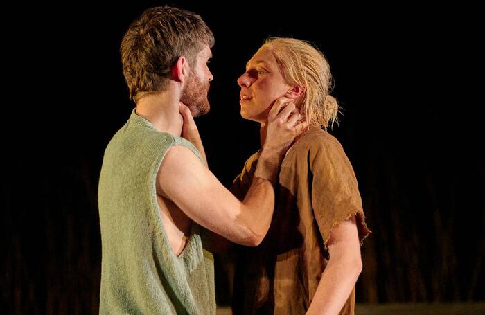 Niall Wright and Ella Lily Hyland in Grania at Abbey Theatre, Dublin. Photo: Ros Kavanagh