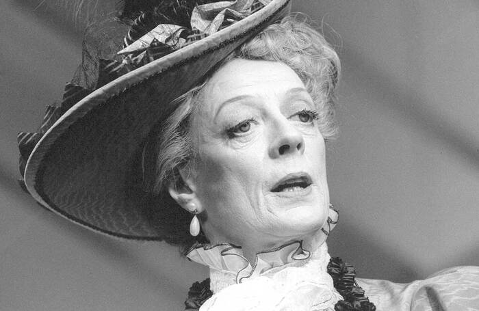 Maggie Smith in The Imporance of Being Earnest at Aldwych, London (1993). Photo: Tristram Kenton