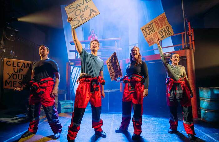 To Save the Sea at Tron Theatre, Glasgow. Photo: Mihaela Bodlovic