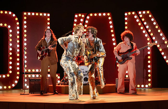 Jasper Talbot and Brenock O’Connor in Redlands at Chichester Festival Theatre. Photo: Ikin Yum